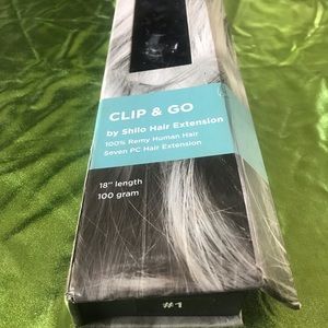 She clip n go rent human hair extension